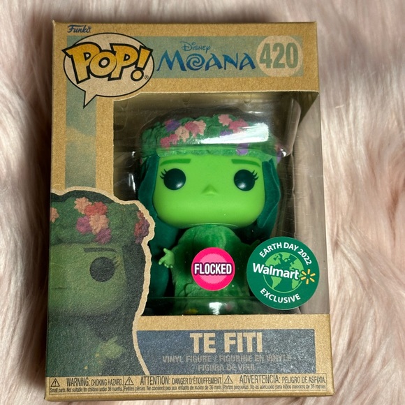 Funko Other Moana Te Fiti Disney Earth Day Funko Pop Flocked